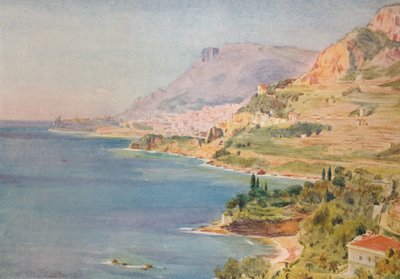 Fyrstedømmet Monaco, c1910, 1912 av Walter Frederick Roofe Tyndale