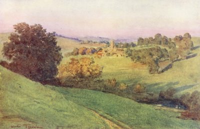Wessex: Bathford, Somerset (fargelitografi) av Walter Frederick Roofe Tyndale