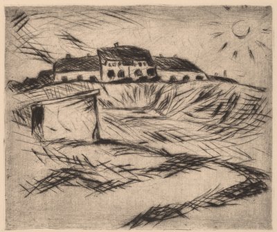 Brakkebrakke, 1916. av Walter Gramatte