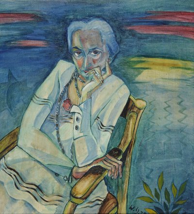Portrett av Rosa Schapire av Walter Gramatte