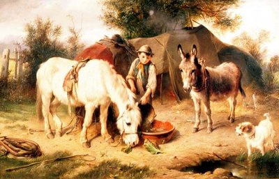 Gipsy Camp av Walter Hunt
