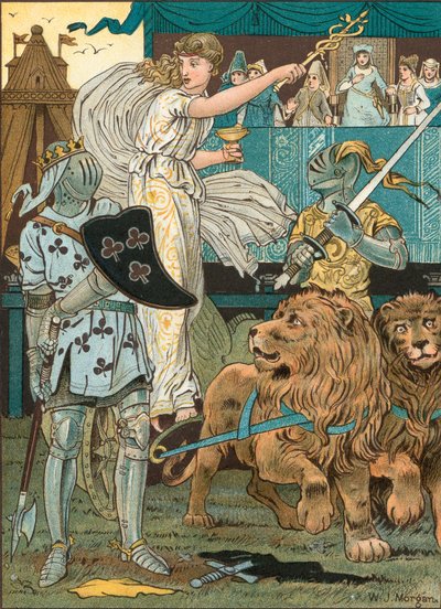 A Lady Bright and Fair, og av Angelic Race av Walter Jenks Morgan