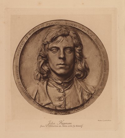 John Flaxman , britisk billedhugger (fotogravyr) av Walter L. Colls