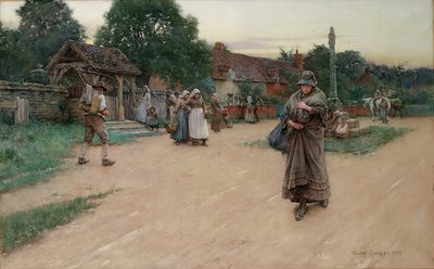 Forrådt, 1887 av Walter Langley
