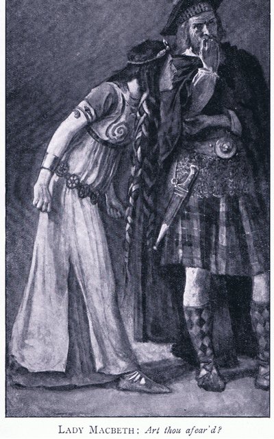 Lady MacBeth: Art you affeared, 1900-tallet av Walter Paget
