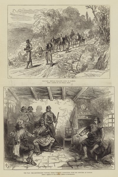 Russisk-tyrkisk krig av Walter Paget