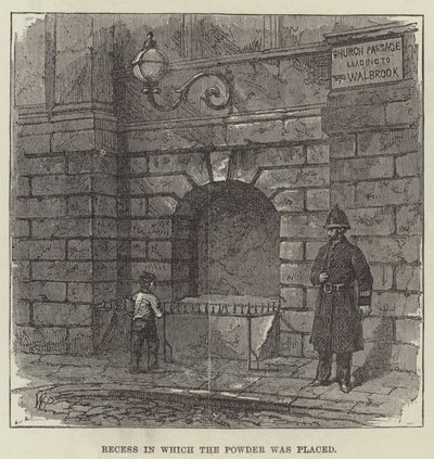 Forsøket på å sprenge Mansion House av Walter Paget