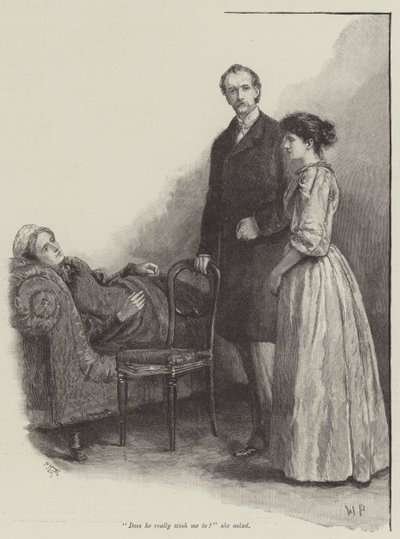 The Pursuit of the Well Beloved, av Thomas Hardy av Walter Paget