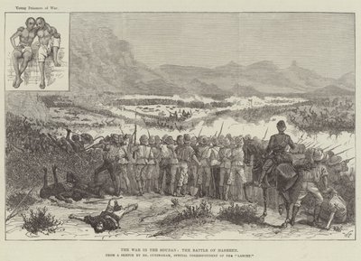 Krigen i Soudan, slaget ved Hasheen av Walter Paget