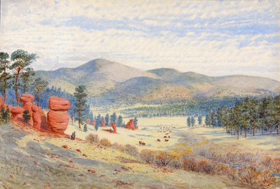 I Monument Park, Colorado, 1874. av Walter Paris