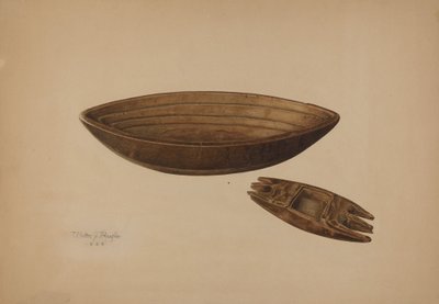 Maple Sukker Mold, 1939. av Walter Praefke