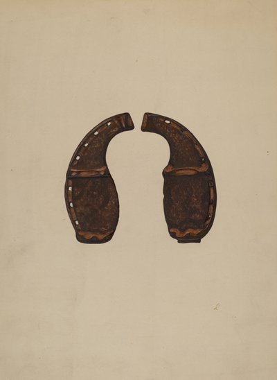 Ox Shoes, ca. 1936. av Walter Praefke