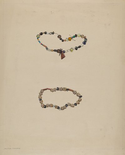 Trade Beads, ca. 1936. av Walter Praefke