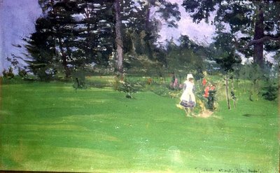 Figurer på en plen av Walter Richard Sickert