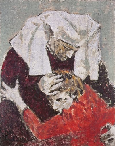 Juliet og hennes sykepleier, 1935/6 av Walter Richard Sickert