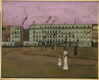 L"Hotel Royal, Dieppe, ca. 1894 av Walter Richard Sickert