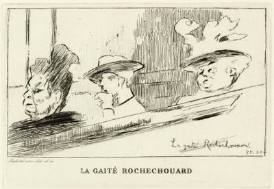 La Gaite Rochechouart av Walter Richard Sickert
