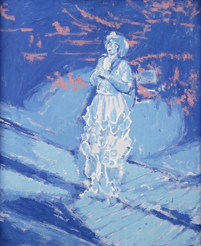 Frøken Hilda Glyder på scenen, av Walter Richard Sickert
