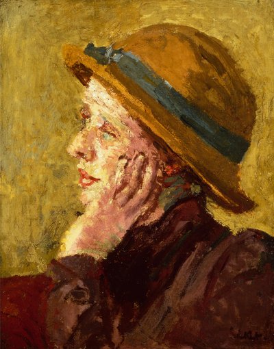 Portrait of a Lady (olje på lerret) av Walter Richard Sickert