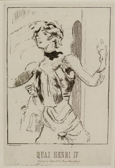 Quai Henry IV av Walter Richard Sickert