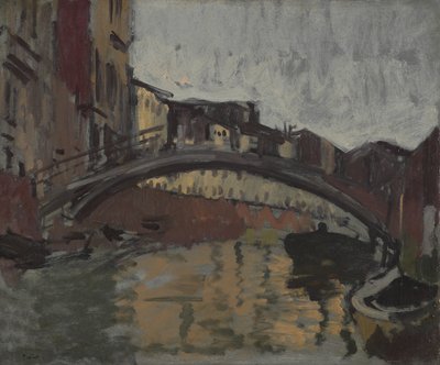 San Trovaso, Venezia, ca. 1904 av Walter Richard Sickert