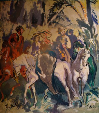 The Bush, ca 1930 1935 av Walter Richard Sickert