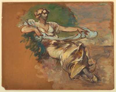 Sittende kvinne av Walter Shirlaw