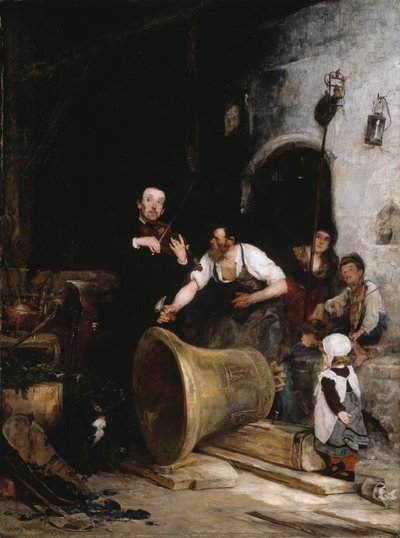 Toning the Bell, 1874. av Walter Shirlaw