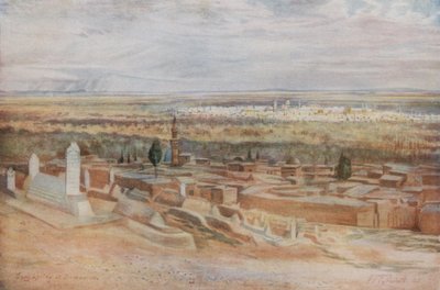 Generell utsikt over Damaskus tidlig på våren av Walter Spencer Stanhope Tyrwhitt