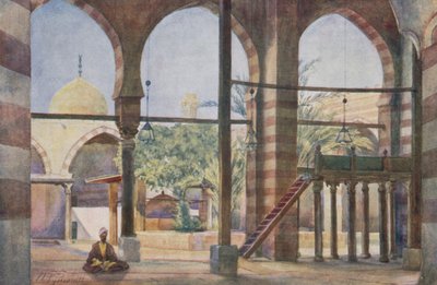 Ibrahim Aghas moske: interiøret av Walter Spencer Stanhope Tyrwhitt