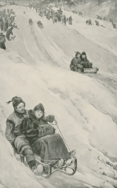 En akebakke i Canada av Walter Stanley Paget