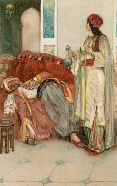 The Arabian Nights: The Story of Aladdin av Walter Stanley Paget