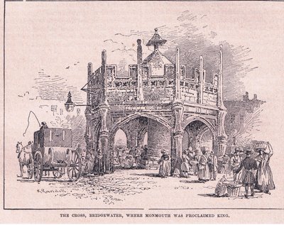 The Cross, Bridgewater, hvor Monmouth ble utropt til konge 1685 e.Kr av Walter Stanley Paget