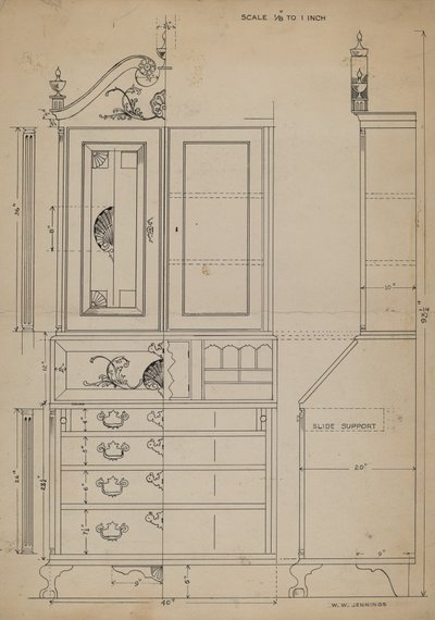 Bryst av Walter W. Jennings