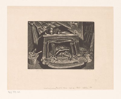 Åpen ildsted av Wanda Gág (signed by artist)