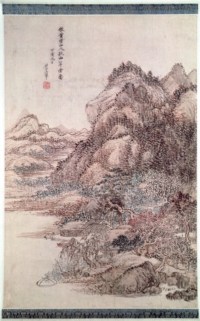 Høstfjellene av Wang-Huei