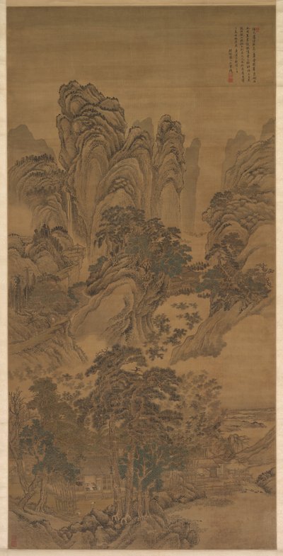 Landskap av Wang Hui