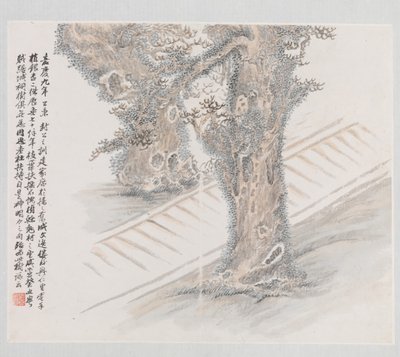 Ti nettsteder tilknyttet Ruan Yuan, datert 1883. av Wang Jun
