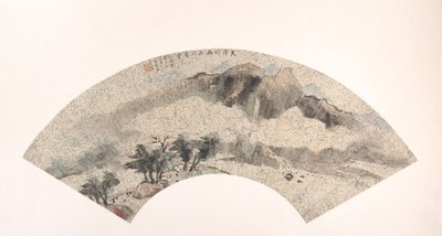 Landskap, 1800-tallet. av Wang Tingru