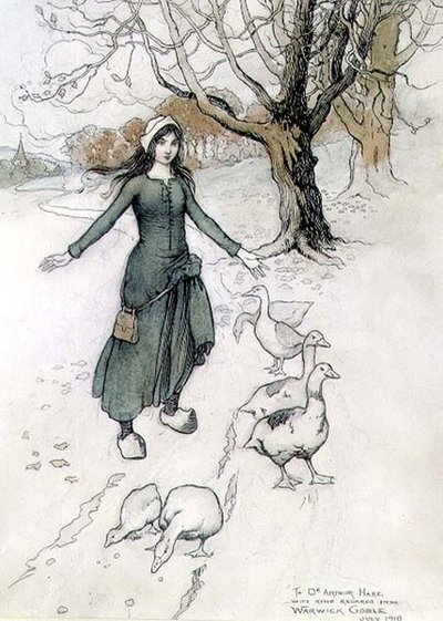 Den lille gåsejenta av Warwick Goble