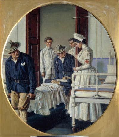 På et sykehus av Wassili W. Werestschagin