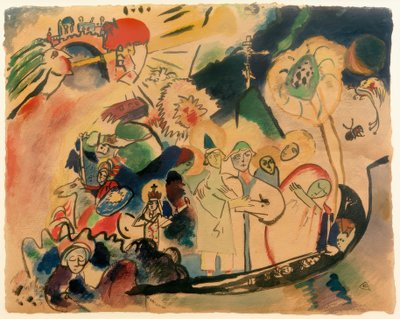 Allehelgensdag av Wassily Kandinsky