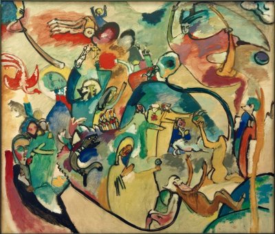 Allehelgensdag II av Wassily Kandinsky