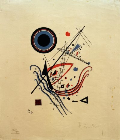 blå av Wassily Kandinsky