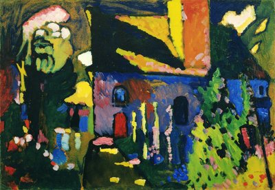 Kirken i Murnau av Wassily Kandinsky