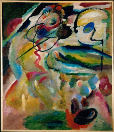 Komposisjon (olje på lerret) av Wassily Kandinsky