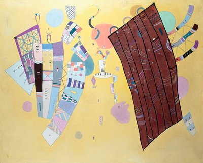 Delikate spenninger av Wassily Kandinsky