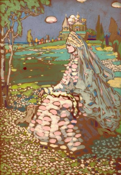 Bruden av Wassily Kandinsky