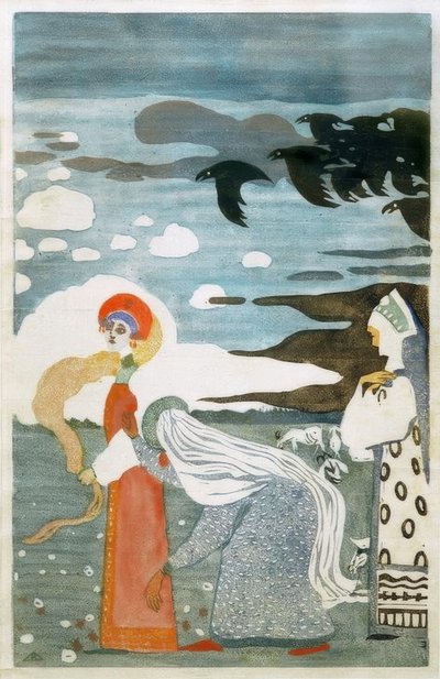Ravnene av Wassily Kandinsky
