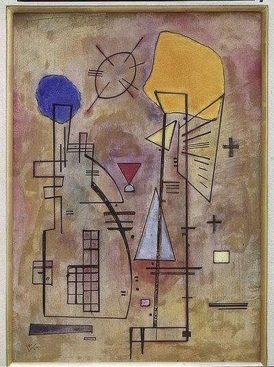 En to. 1929 av Wassily Kandinsky